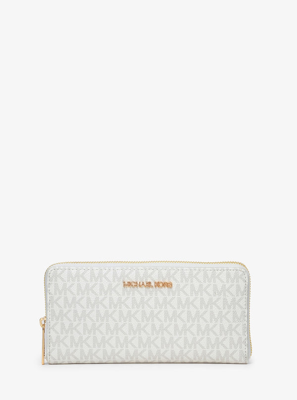 JET SET TRAVEL ジップアラウンド コンチネンタル ウォレット ラージ - MKシグネチャー