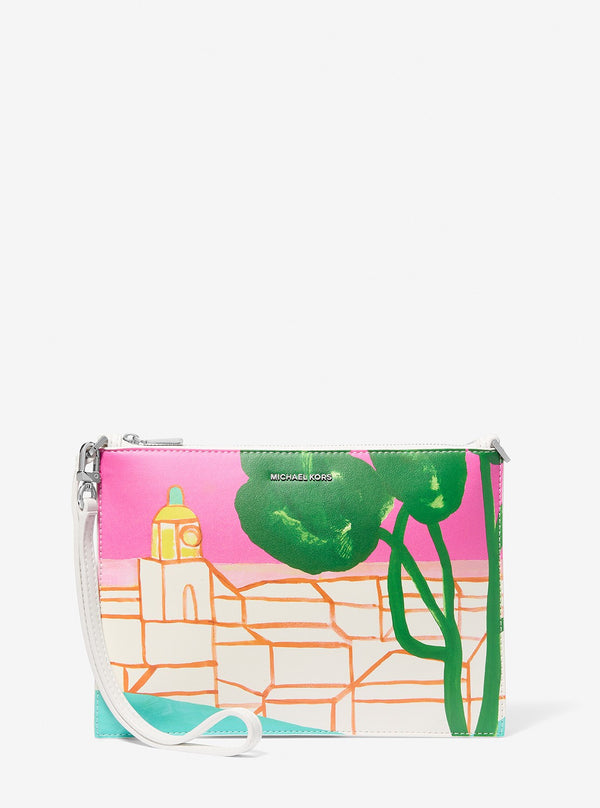 Michael Kors X Christina Zimpel JET SET コンバーチブル トップジップ リストレット エクストララージ