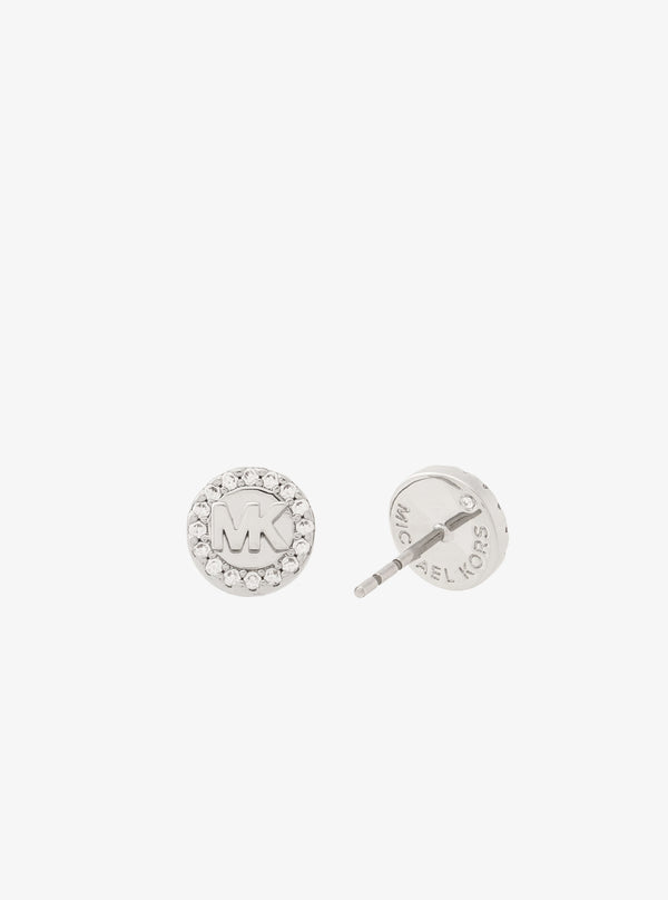 ロゴ スタッドピアス