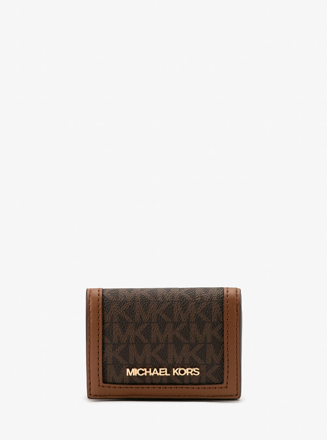 JET SET TRAVEL トライフォールド ジップ ウォレット エクストラスモール - MKシグネチャー
