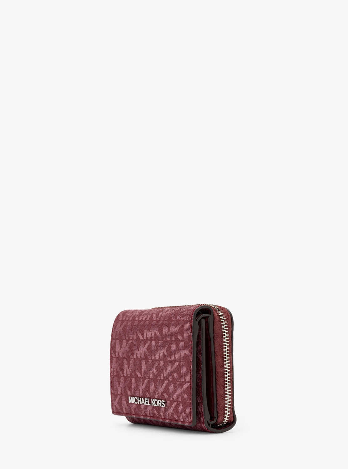 JET SET TRAVEL ミッド ジップウォレット スモール - MKシグネチャー