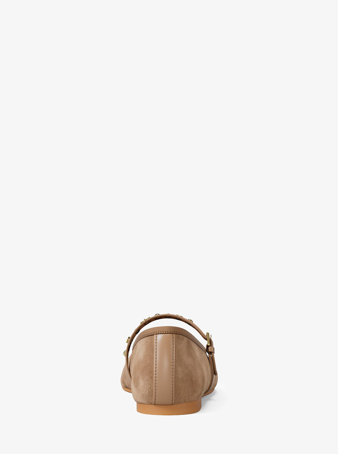 PHOEBE エンブリッシュ レザー バレエシューズ