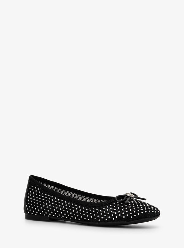 SAVANNAH エンベリッシュ メッシュ バレエシューズ