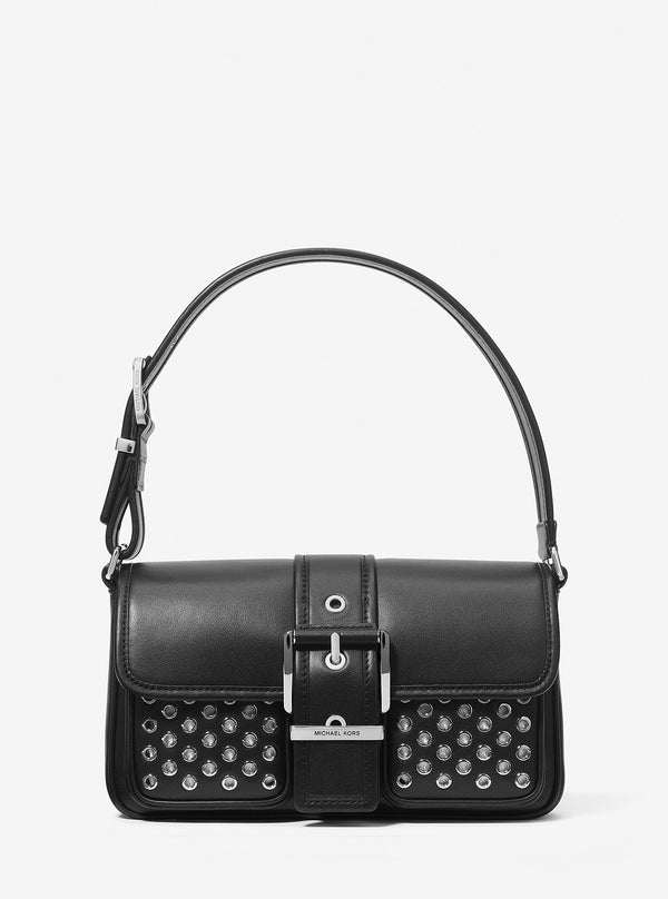 COLBY グロメット レザー ショルダー ミディアム