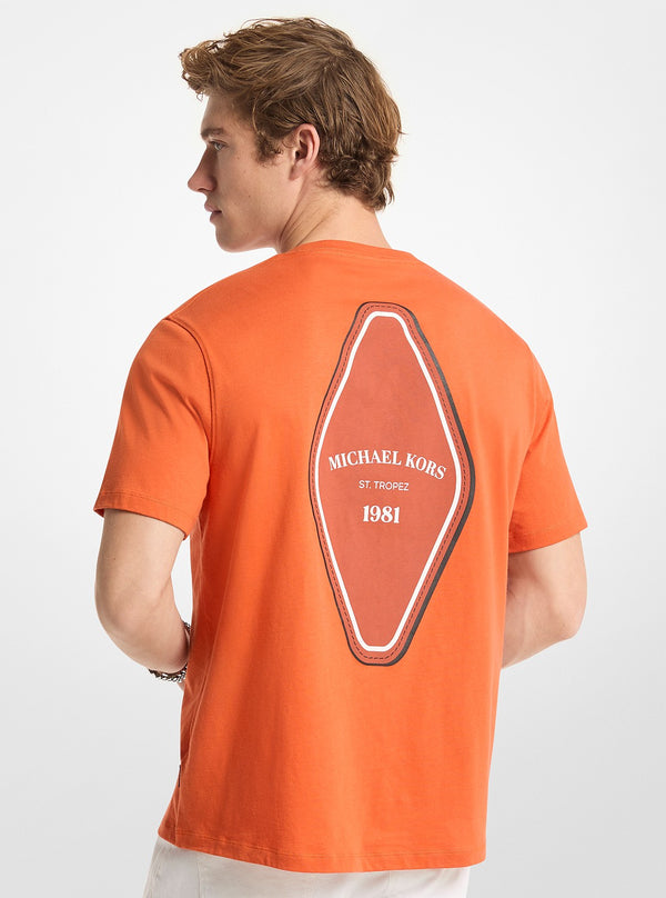 グラフィックロゴ コットン Tシャツ