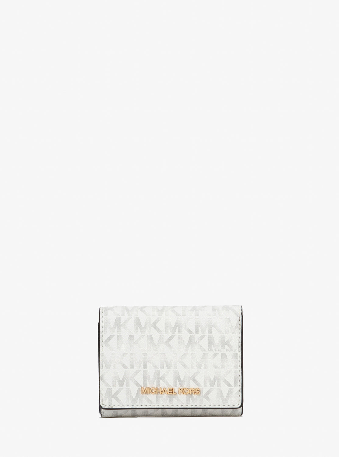 【日本限定】JET SET TRAVEL コンパクト ウォレット ミディアム - MKシグネチャー