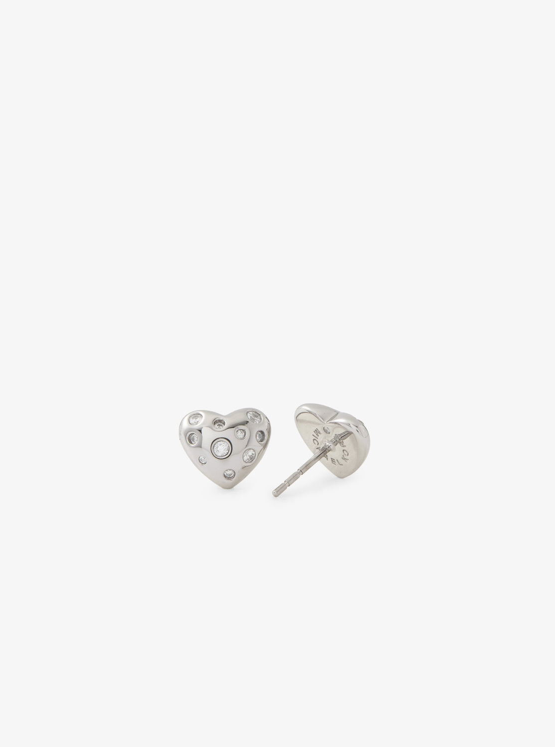 ハートネックレス & スタッドピアス