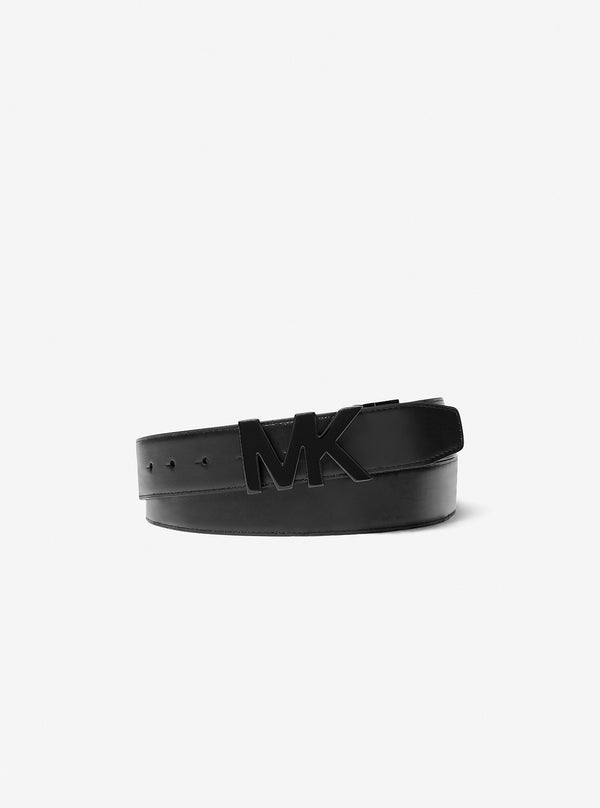 ロゴx ソリッド リバーシブル ベルト 34MM